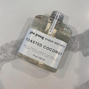 Toasted Coconut Coffee & Cocktail Syrup - 10 oz / 300 ml