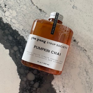 Pumpkin Chai Coffee & Cocktail Syrup - 10 oz / 300 ml