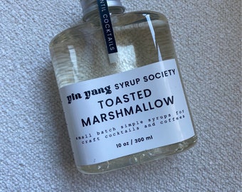 Toasted Marshmallow Coffee & Cocktail Syrup - 10 oz / 300 ml