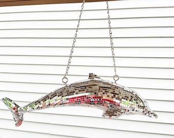 Disco Ball Dolphin - Hanging Decor