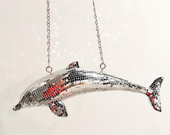 Disco Ball Dolphin - Hanging Decor