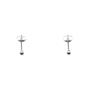 METEOR Stud Earrings - Silver