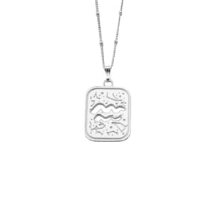 AQUARIUS Necklace - Silver