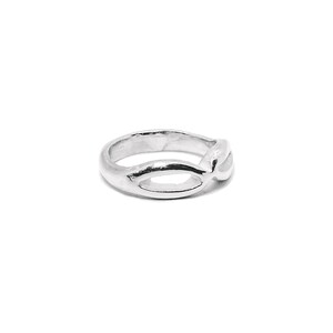 Infinity Symbol - Sterling Silver Ring - Handmade in UK