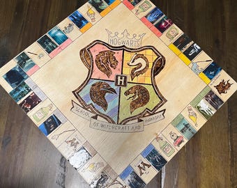 Tablero de Monopoly personalizado de Harry Potter