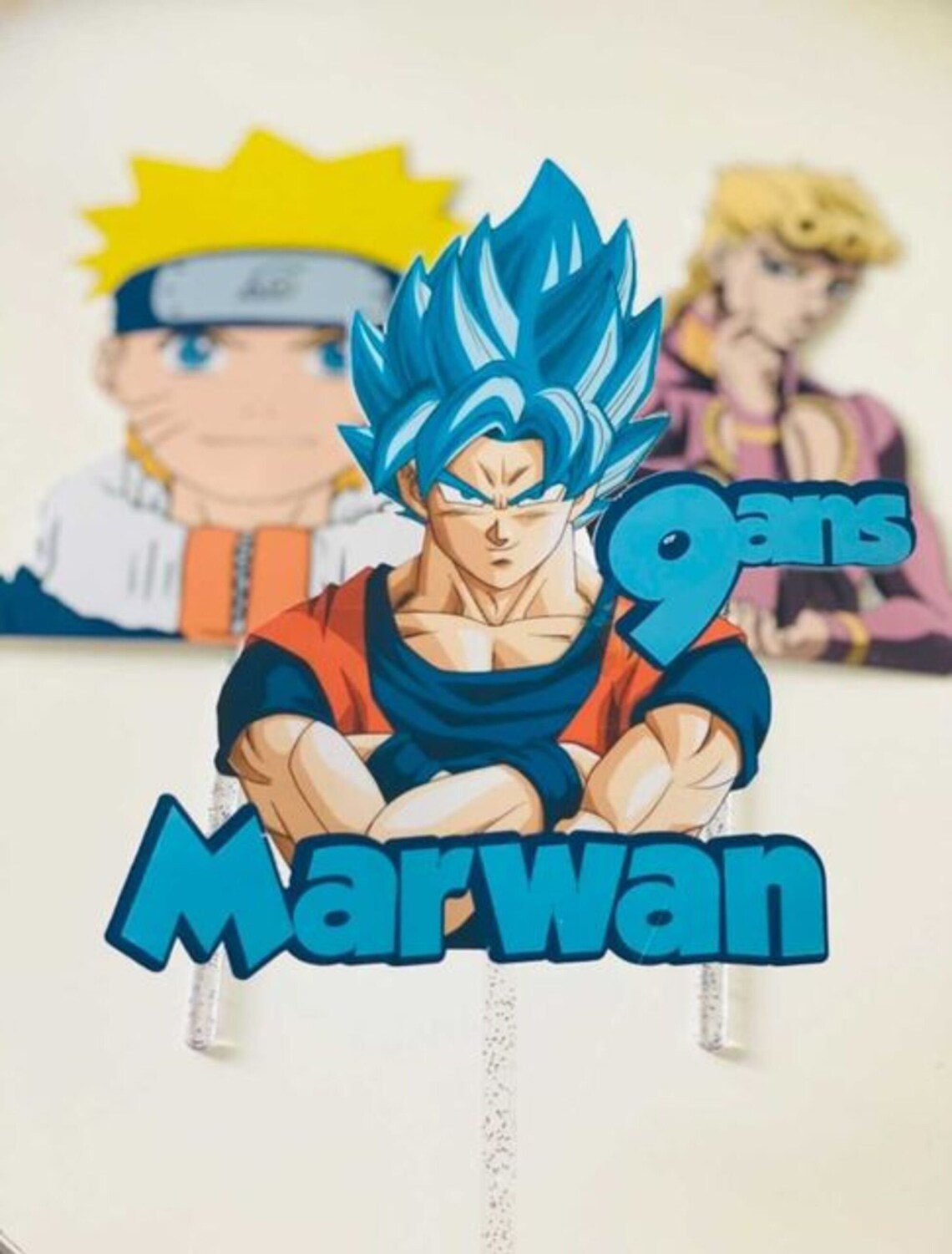 Cake Topper Dragon Ball Z Etsy