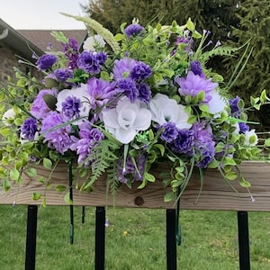 Cemetery flowers