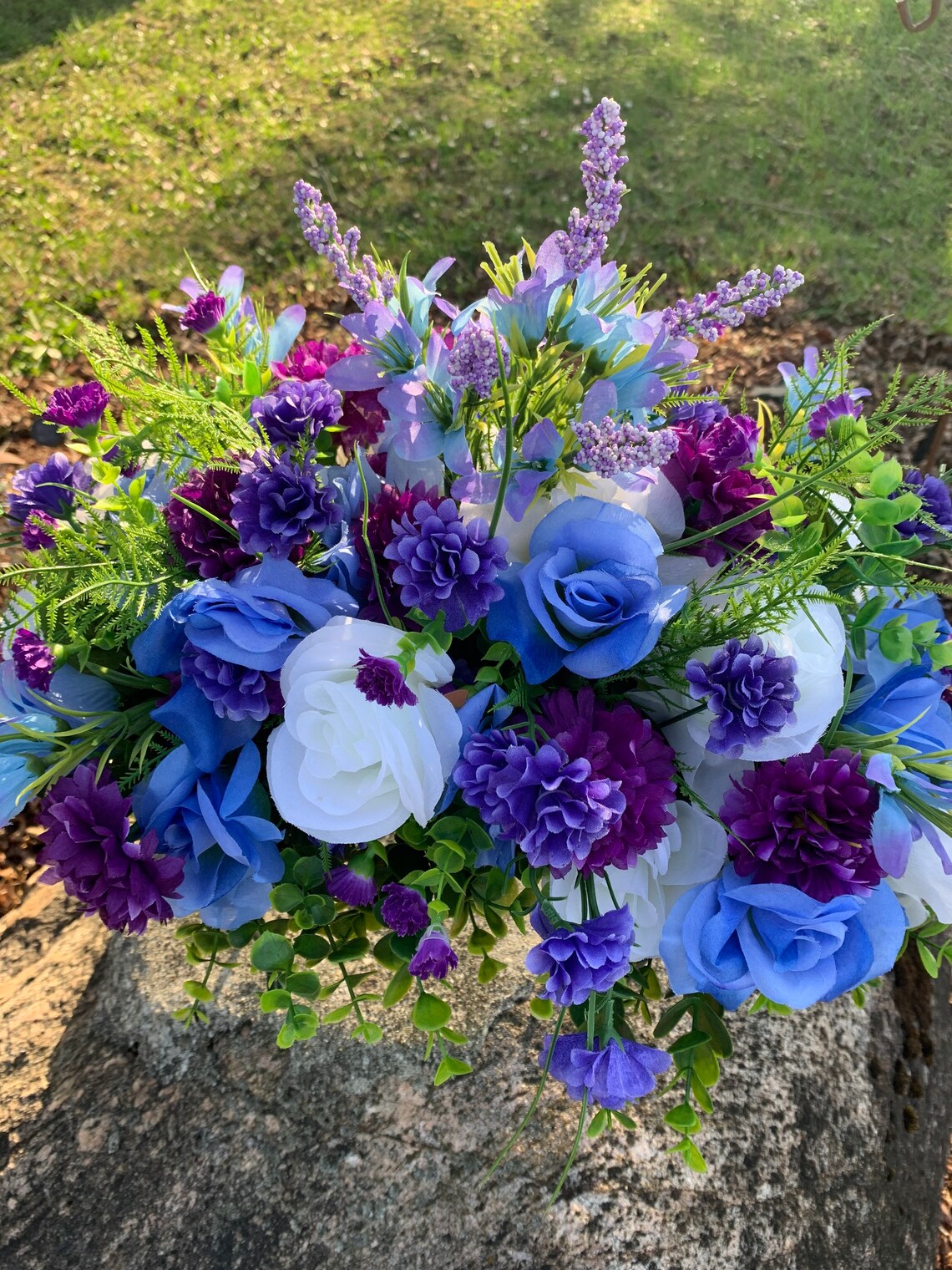 Cemetery Flowers Etsy