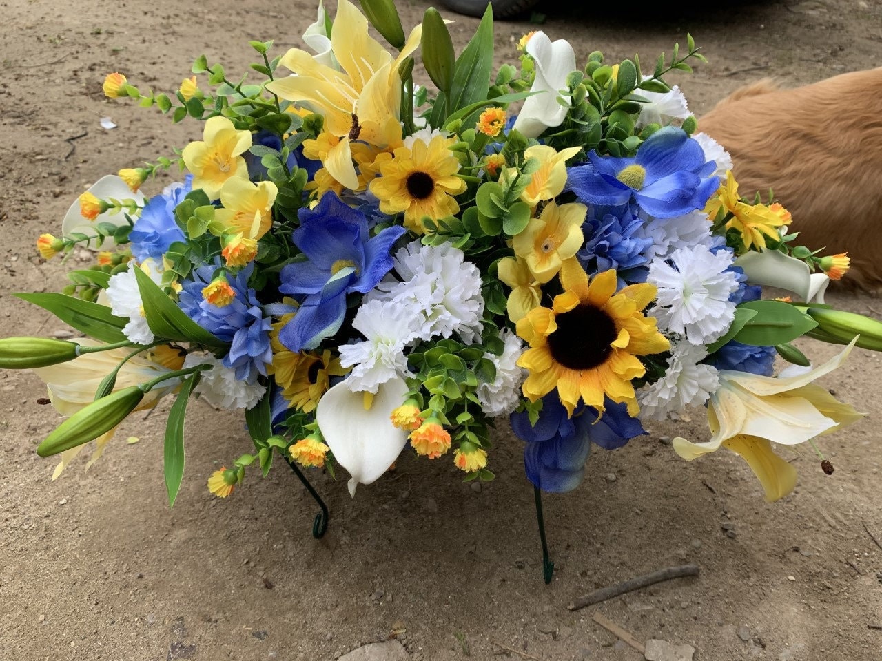 Cemetery Flowers Etsy