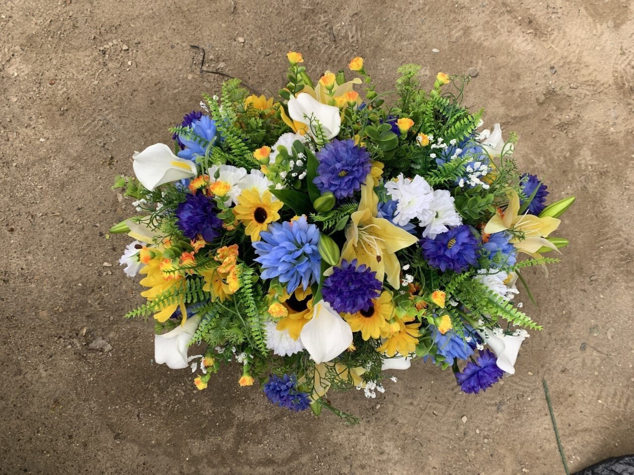 Cemetery Flowers Etsy