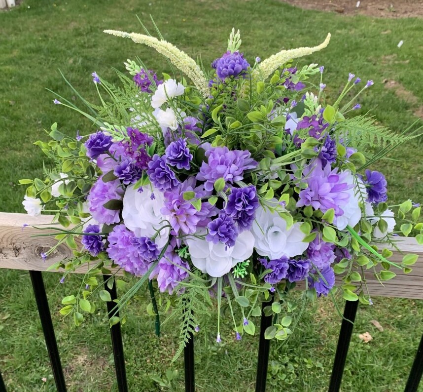 Cemetery Flowers Etsy