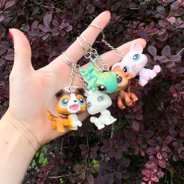 Authentic LPS keychain pets | keychain | LPS | littlest pet shop | Lps gen 2