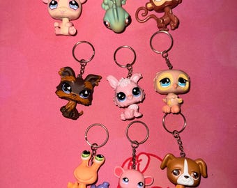 Authentic LPS keychain pets | keychain | LPS | littlest pet shop | Lps gen 2