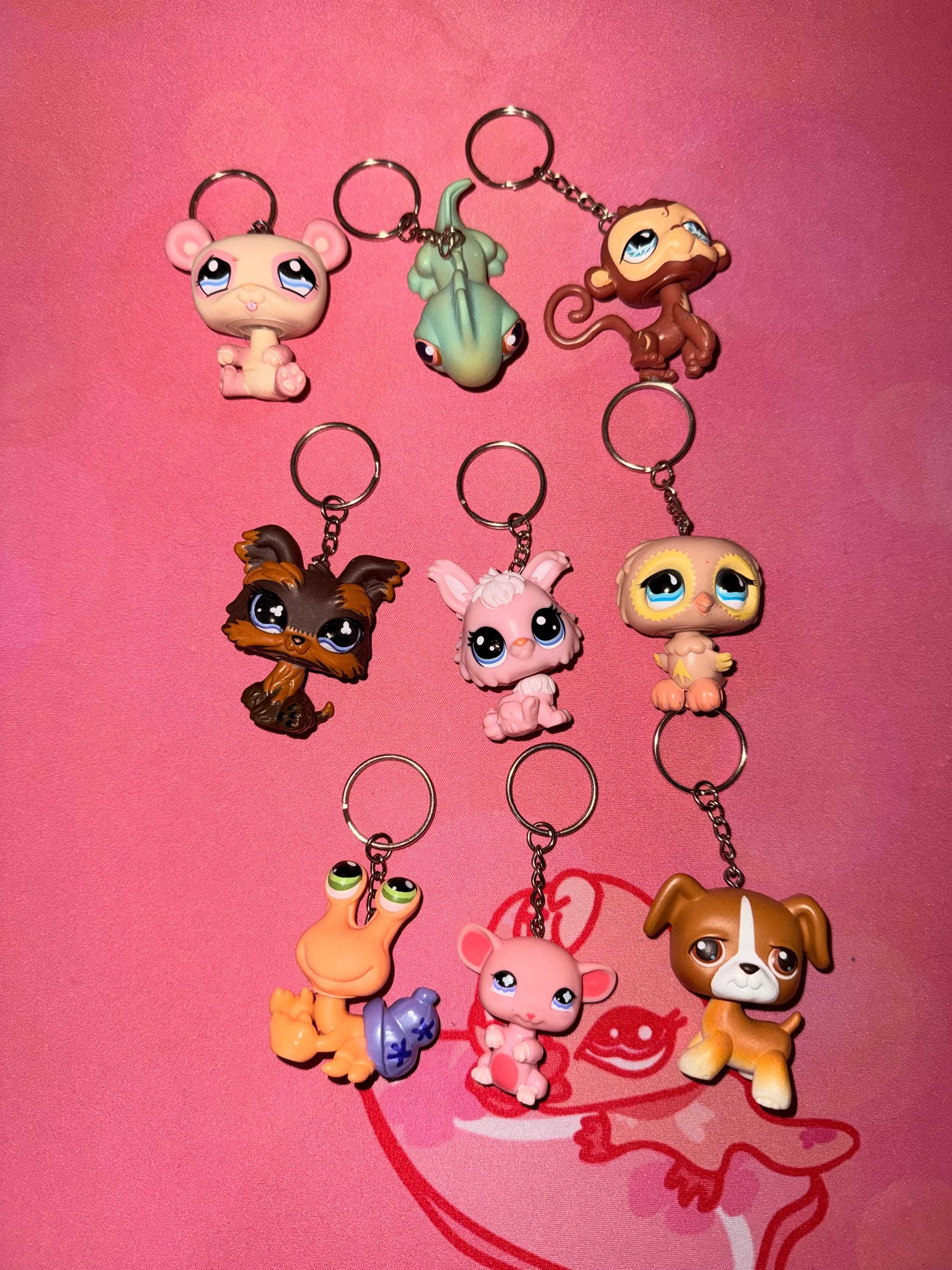 Authentic LPS Keychain Pets | Keychain | LPS | Littlest Pet Shop | Lps ...