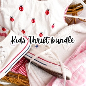 Kids Thrift bundle | personalized style boxes for babies, toddler style , preteen style bundle | vintage kids thrift bundle | 90’s kids