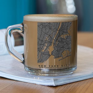 Benutzerdefinierte Karte Kaffeetasse,ästhetische Tasse,Keramik-Reise-Becher,benutzerdefinierte Karte-Becher,Karten-Tasse, personalisierte Kaffeetasse,Reise-Karte-Geschenk, jede Stadt-Kunst, Karten-Kunst
