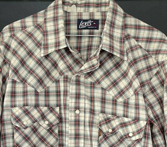 Vintage Levi's Men's XL Western Shirt 