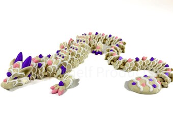 Easter Cookie Dragon - Articulated 3D Printed Fantasy Creature