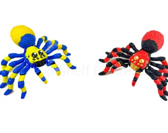 3D Printed Poseable Spider – Articulated Fidget Toy