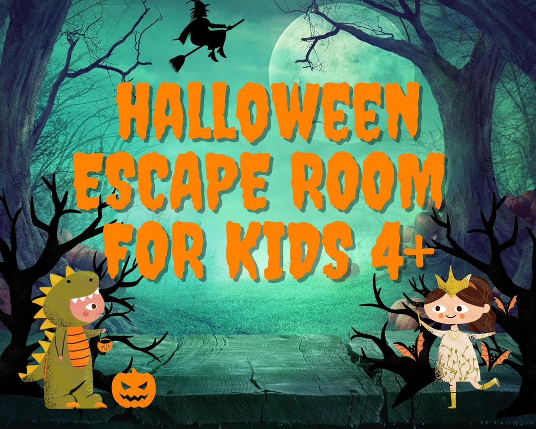 kids-halloween-escape-room-game-printable-kids-escape-room-etsy