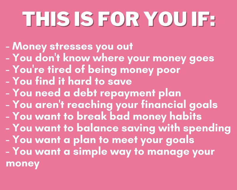30 Day Money Challenge PRINTABLE, Financial Plan, Money Management ...