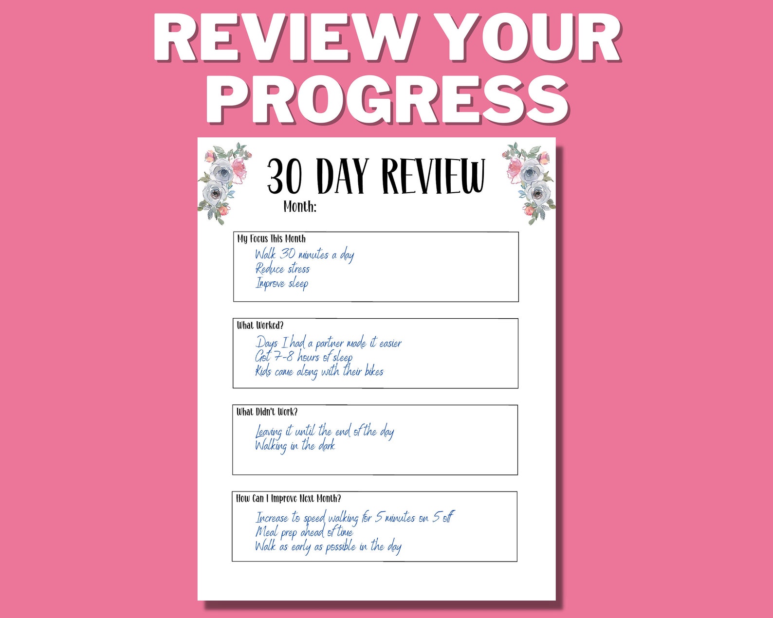 90 DAY CHALLENGE TRACKER Printable 90 Day Tracker Habit - Etsy