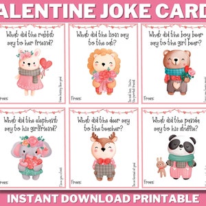 Enfants classe Saint Valentin cartes imprimables, enfants blague Saint Valentin cartes, imprimables Saint Valentin cartes pour l’école, drôle, préscolaire, classe