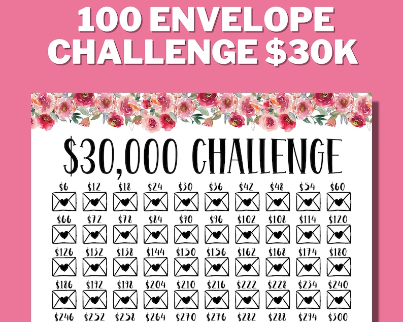 30k-100-envelope-challenge-printable-30000-saving-tracker-etsy