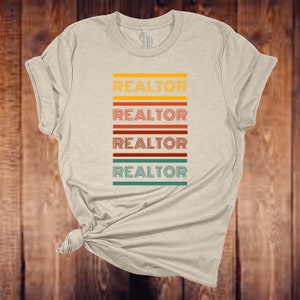 Realtor, Real Estate Agent, Real Estate, Retro, realtor t-shirts
