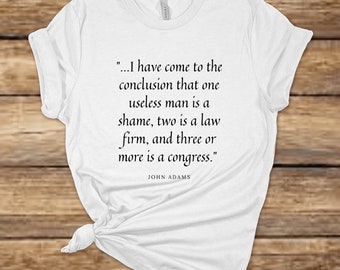 T-shirt American Patriot Political Satire - Chemise drôle d'humour politique