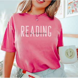 Reading is a Science Tshirt, Science of Reading Shirt, Reading Teacher Tee, Phonics, Teacher Gift, Reading Specialist, LAP, Literacy Coach
