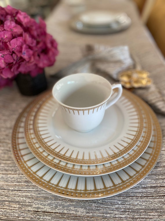 Dinnerware Set/plate Set/ Service for 4 Bone China 20 PC Etsy