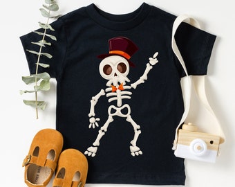 Kids Halloween Shirt, Kids Skeleton Shirt, Baby Boy Halloween Shirt, Funny Halloween Costume, Halloween Toddler Boy Shirt, Bodysuit, Onesies