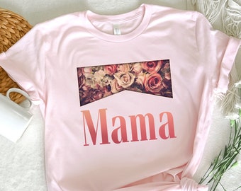 Mama T Shirt, Mom Tshirts, Mom Life Shirt, New Mom, Gift for Mom Mother Mommy,Mom Gift,Pregnancy Announcement, Baby Shower, Womens Plus Size