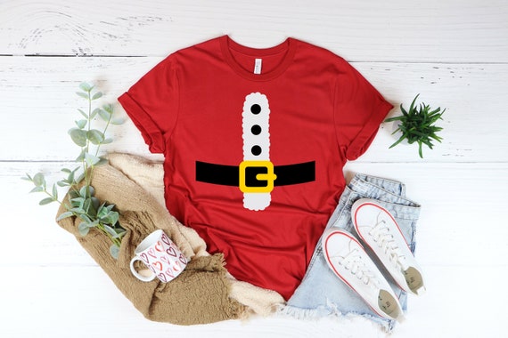 santa dress shirt Festivity Red Shirt | Men's Christmas Shirt