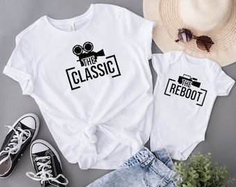Mom and Kids Shirts, Mommy and Me Tees,Matching Family T Shirts,Mom and Son,Mother and Child,Matching T-Shirts,Gift for New Mom, Baby Shower