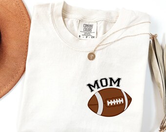 Comfort Colors Football Mom T-Shirt,First Birthday Family T-Shirt,1st Year Down Rookie Year,Football Boys 1st Birthday Outfit,Gameday Shirt