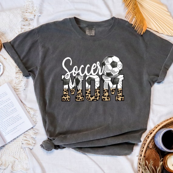 Soccer Mom Comfort Colors Shirt, Football Mom Shirt, Sports Mom