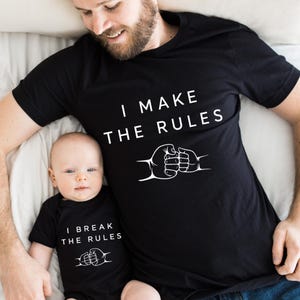 Father and Son Matching T-Shirt,Dad and Son T-Shirt,Dad and Baby Matching Outfits,Daddy and Me T-Shirt,New Dad Gift Shirt,Dad Birthday Shirt