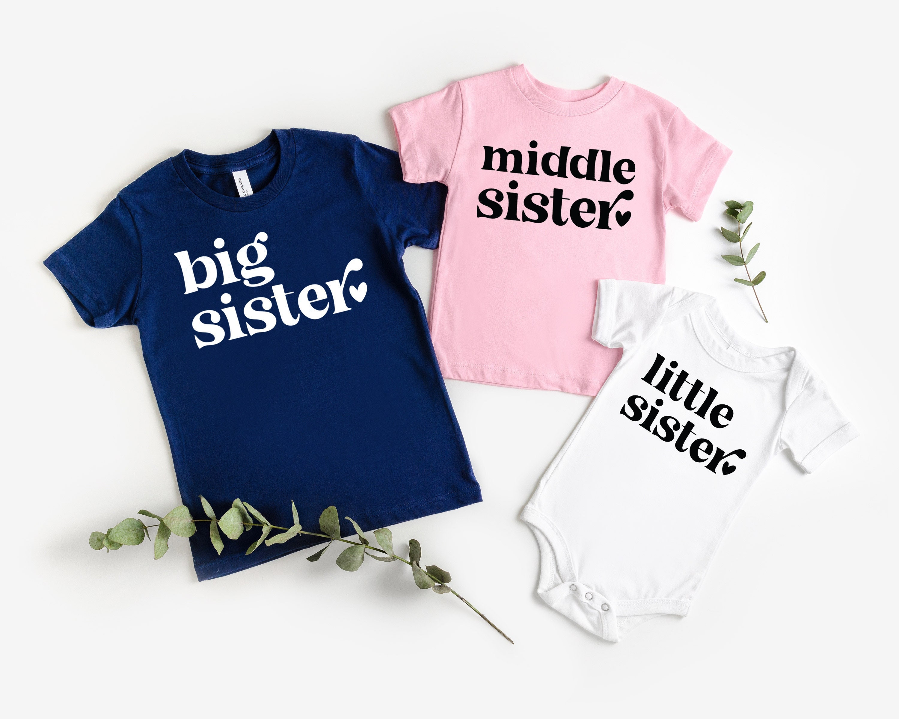 Big sister middle sister shirts hotsell