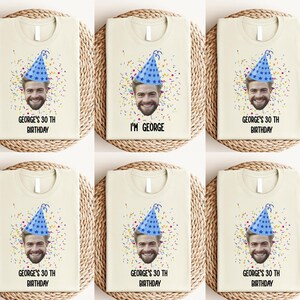 Custom Birthday Photo T-Shirt,Birthday Photo T-Shirt,Matching Birthday Party Group T-Shirt,Funny Party T-Shirt,Custom Party T-Shirt