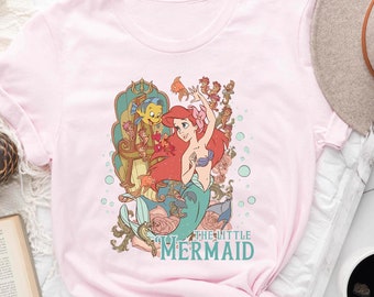 The Little Mermaid Shirt, Disney Shirt, Women's Little Mermaid Shirt, Ariel Mermaid Shirt, Disney Ariel Shirt, Disneyland Tee, Gift for Her