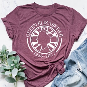 Queen Elizabeth Since 1952, Platinum Jubilee Shirt, Feminism Tee, Women Empowerment, Queen&#39;s Crown Shirt, British Monarch Shirt