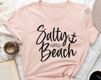 Salty Like Beach Shirt, Vacation Shirt, Summer Shirt, Beach Party T-Shirt, Summer Vibes Shirt For Women, Palm Tshirt, Beach T Shirt