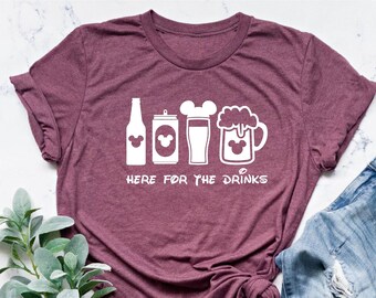 Disney Shirt, Here For The Snacks Shirt, Disney Vacation Shirt, Disney Family Shirt, Disneyland Shirt,Theme Park Shirt,Disneyland Trip Shirt