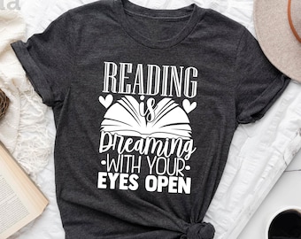 Book Lover Shirt, Book Lover T-shirt, Gift For Librarian, Library Shirt, Book Reader Shirt, Reading Tee, Book Nerd Shirt,Gift For Book Lover