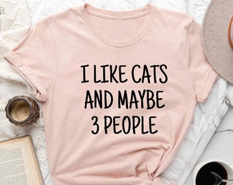 I Like Cats Shirt - Etsy