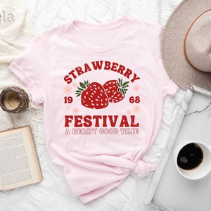 Strawberry Festival 1968 Shirt, Strawberry Festival Shirt, Retro Strawberry Shirt, Strawberry Shirt, Strawberry Lovers Shirt, Gift for Her