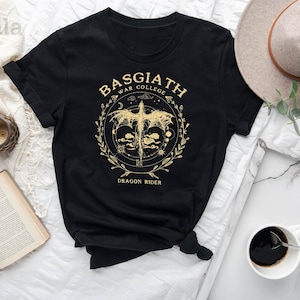 Basgiath War College Shirt, Dragon Rider Shirt, Fourth Wing Shirt, Wing Leader Shirt, Iron Flame Shirt, Rider Quadrant Shirt, Wing Leader image 1