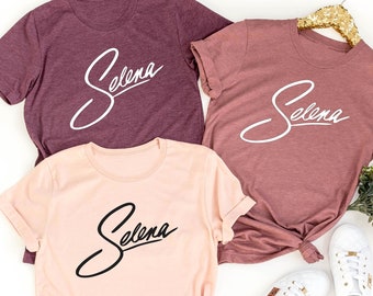 Selena Shirt, Como La Flor, Selena Quintanilla T-Shirt, Como la Flor Shirt, Selena Inspired T-Shirt, Selena Quintanilla, Selena Fan T-Shirt